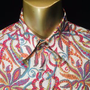 Robert Graham Botanical Flip Cuff Shirt